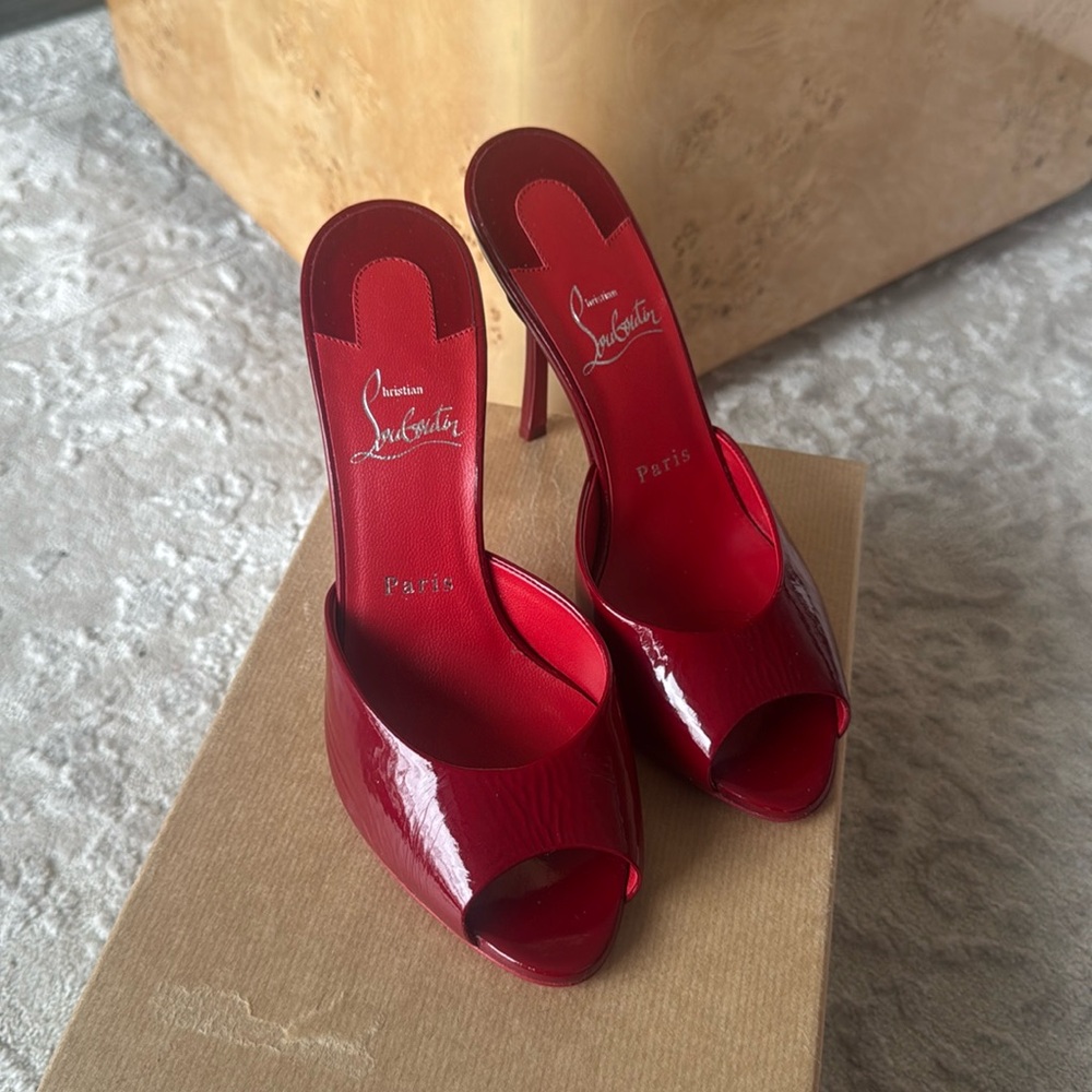 Christian Louboutin Me Dolly 100 Heeled Mule Sandals